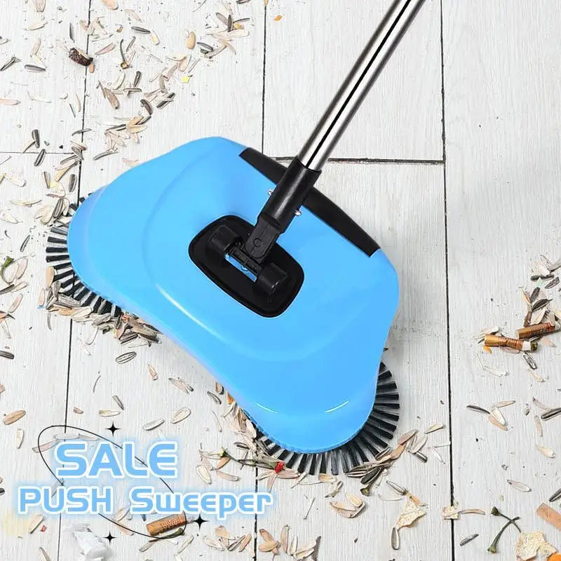 Hand Cleaning Push Sweeper Broom 