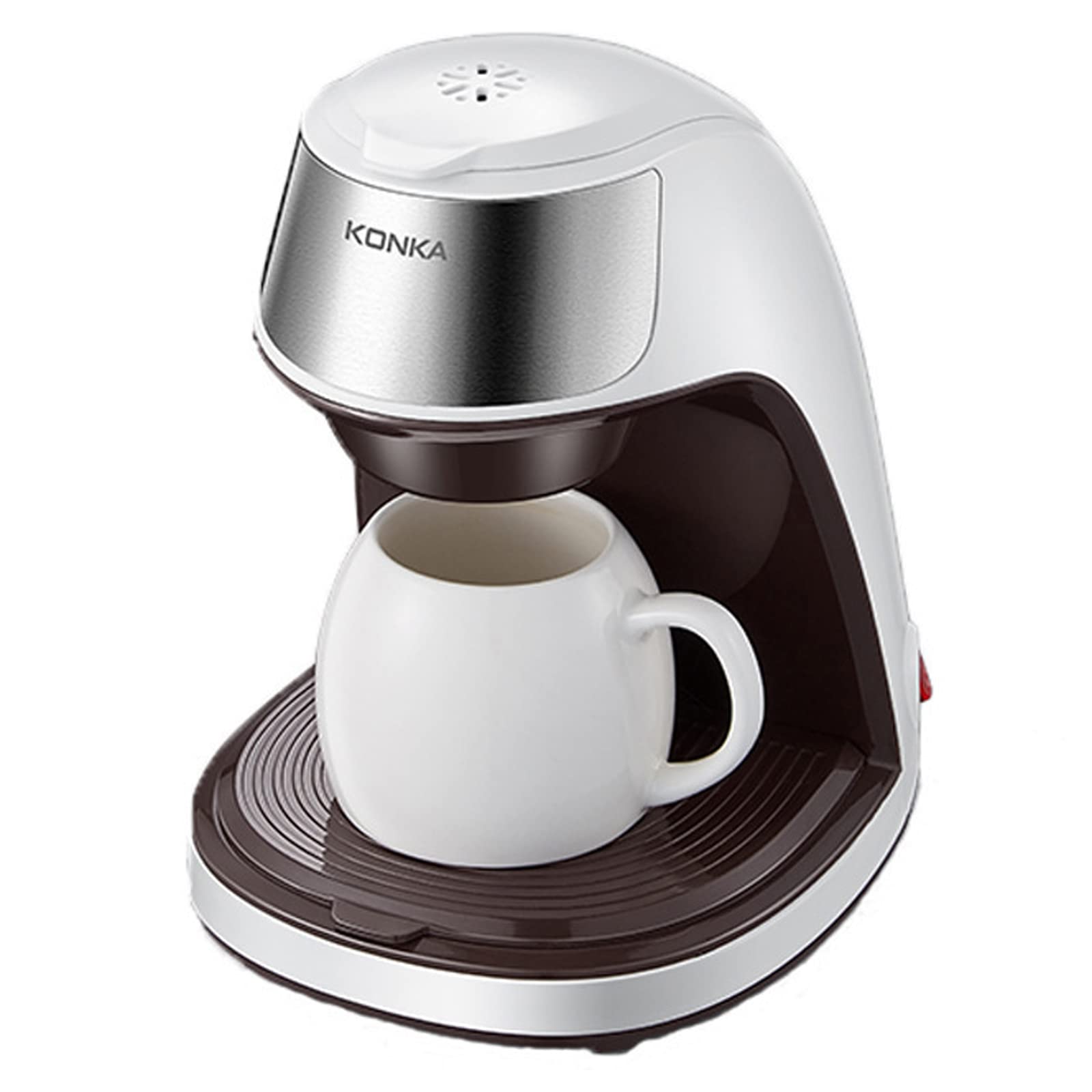 Coffee Maker 2-In-1 Single Cup Coffee Machine