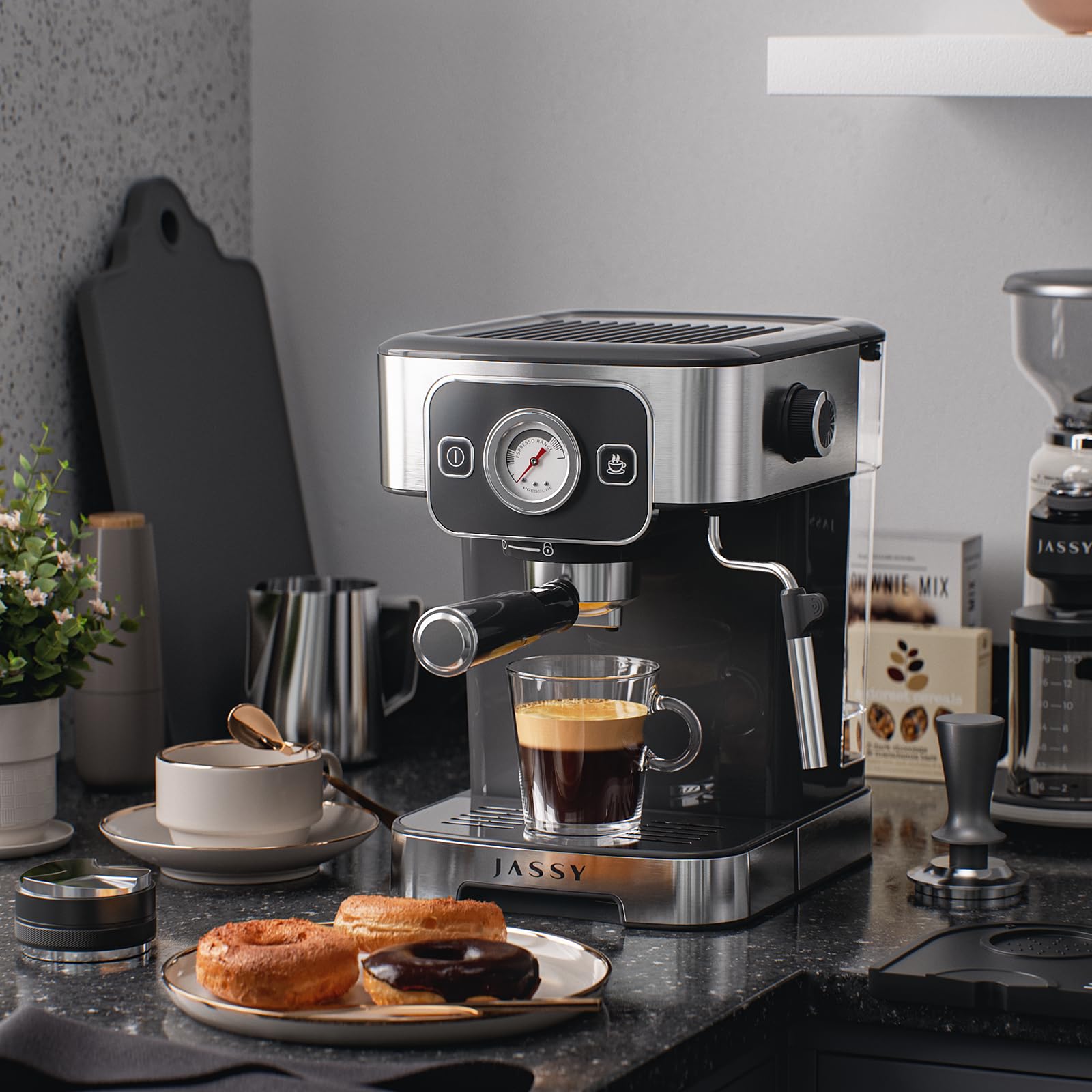 Espresso Coffee Machine 20 Bar Cappuccino Maker