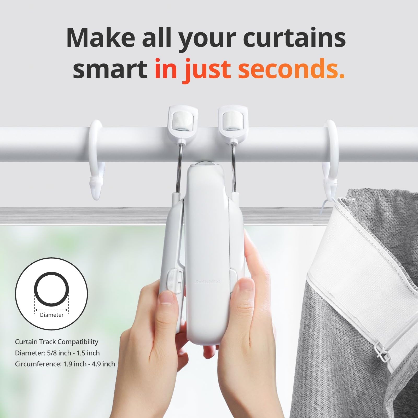 Automatic Curtain Opener - Bluetooth Remote