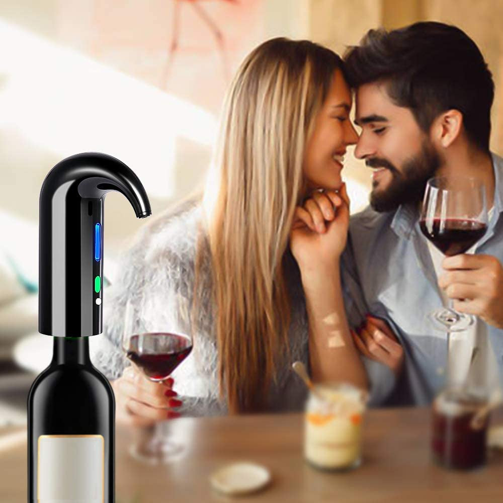 Electric Wine Aerator, Pourer and Dispenser 